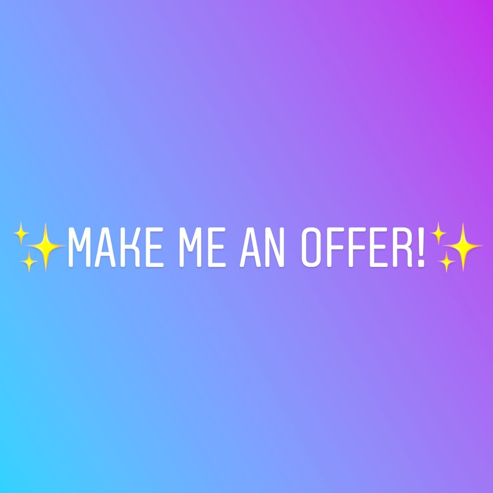 💡✨💸MAKE ME AN OFFER💸✨💡